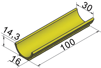 TS 25, 100 CM LONG TS 25, 100 CM LONG