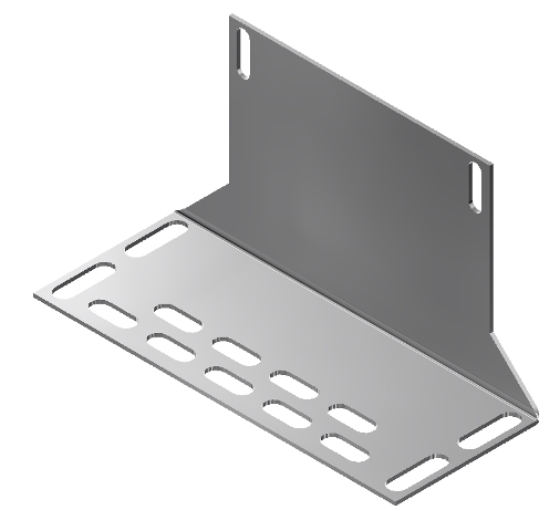 FOOT BRACKET 16/25 CM - FINISHER TUBE-O-MAT® FOOT BRACKET 16/25 CM - FINISHER TUBE-O-MAT®