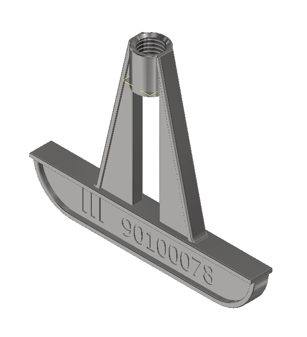 T-BOLT CAST M10 STAINLESS STEEL T-BOLT CAST M10 STAINLESS STEEL