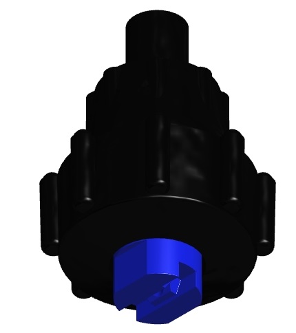 CASE FOR NOZZLE FLAT FAN SPRAY WITH 80° BLUE NOZZLE CASE FOR NOZZLE FLAT FAN SPRAY WITH 80° BLUE NOZZLE