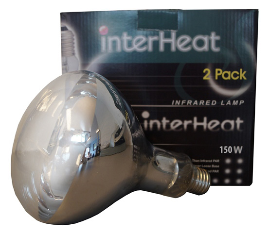 HEAT BULB 150W WHITE BOX WITH 2 PCS. HEAT BULB 150W WHITE BOX WITH 2 PCS.