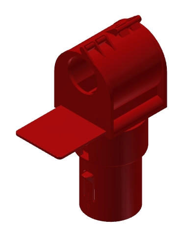 T-STYKKE MED SKOD, Ø38