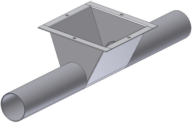 KRYDSAFTAPPER, ENKELT Ø60 MM