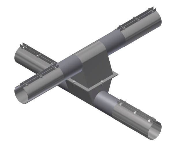 KRYDSAFTAPPER 76 MM, KOMPLET