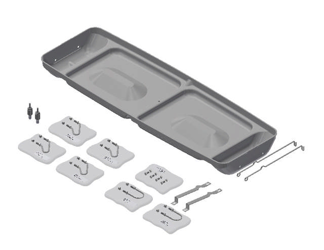 ST TROUGH WEANER FOR DOUBLE FUNKIMAT, COMPLETE