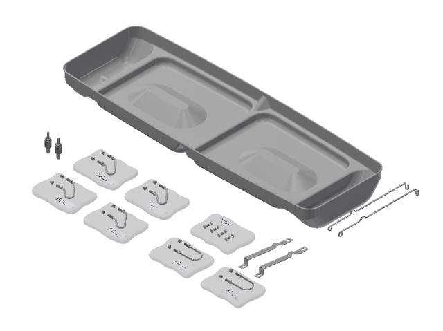 RF KRYBBE SLAGTEGRISE TIL DOBBELT FUNKIMAT, KOMPLET