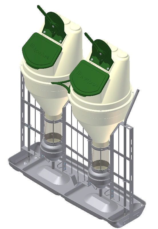 DOBBELT FUNKIMAT SMÅGRISE - SAMLET