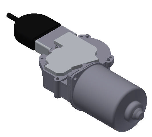 MOTOR 24V DC WITH CABEL AND PLUG FOR BABY FEEDER