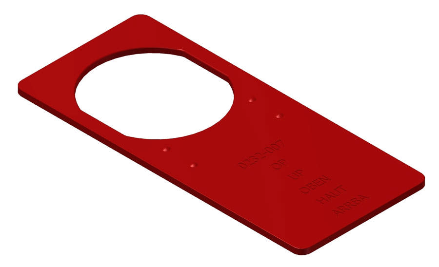 SCHIEBER FÜR T-STÜCK