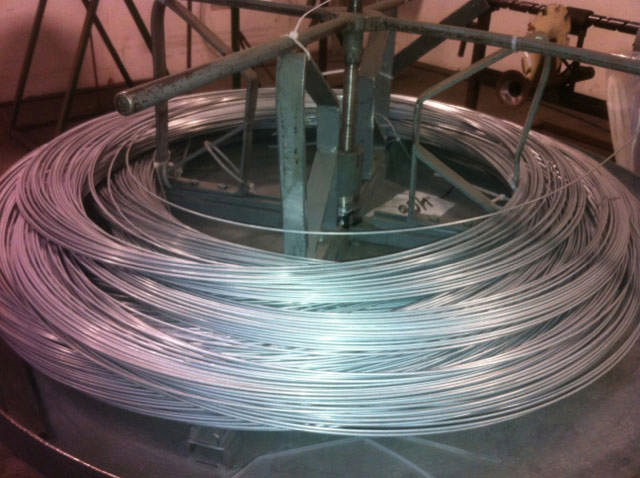 PIANO-SPRING WIRE Ø3,0 MM GALVANIZED, PRICE PER METER