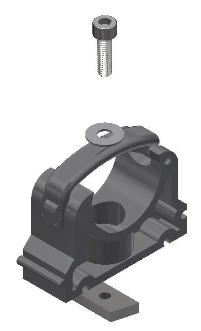 Ø63 MM PP RØRBÆRER TIL BÆRESTOLPE