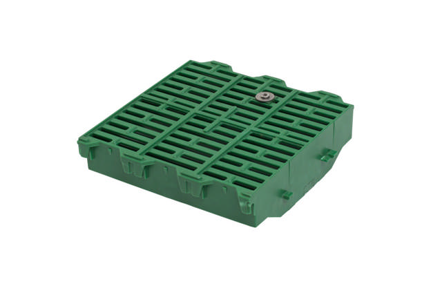 PLASTRIST 30X30 CM TIL SØER, 50% ÅBNING