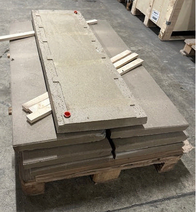 WATER HEATINGPLATE 120X40CM 120W OLD MODEL WITH THREE CIRCUITS