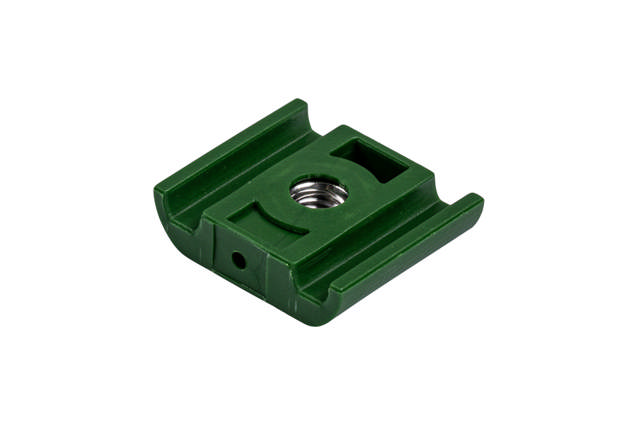 SPALTEANKER 8 MM GRØN, 10 STYK  30X35X9 MM EKSKL. SKRUER