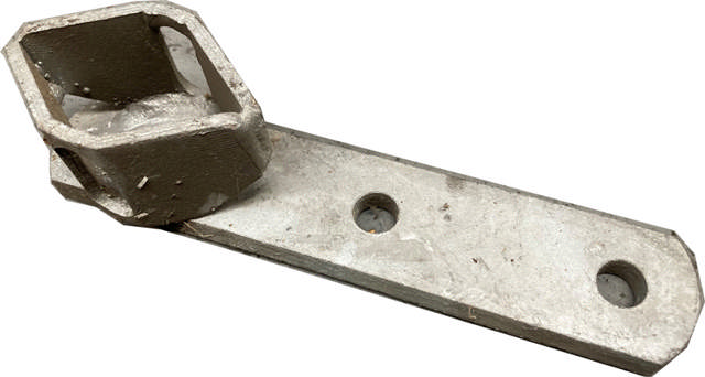 KLINKFALD TIL MUR, FORSKUDT VENBAR