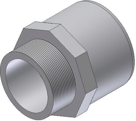 GEVINDNIPPEL  Ø63-2