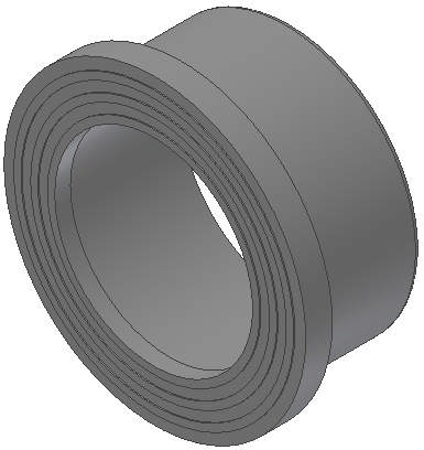 FLANGEMUFFE PVC Ø90 MM