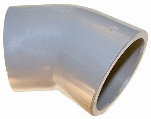 VINKEL PVC  Ø90 MM X 45°
