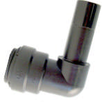 AQUASPEED 90° VINKEL MUFFE X SPIDS 15 MM