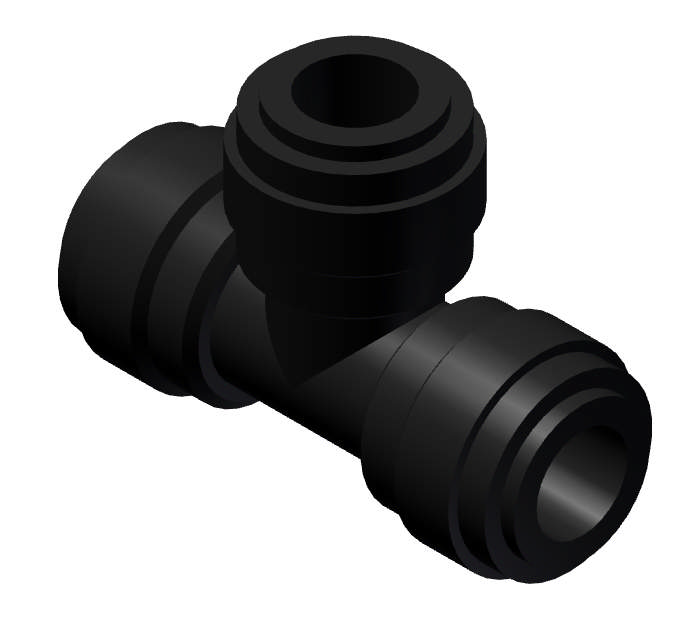 AQUASPEED T-PIECE 10 MM