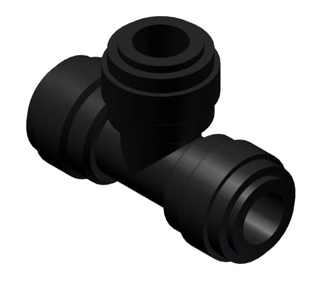 AQUASPEED T-PIECE 10 MM