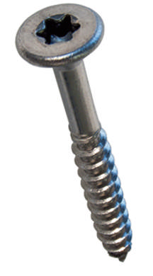 SPÅNPLADESKRUE 5X50 MM A2 VOKSBEHANDLEDE