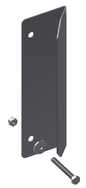 BESLAG FOR SPÆRREPLADE KLIMALÅG MOD PLANKE