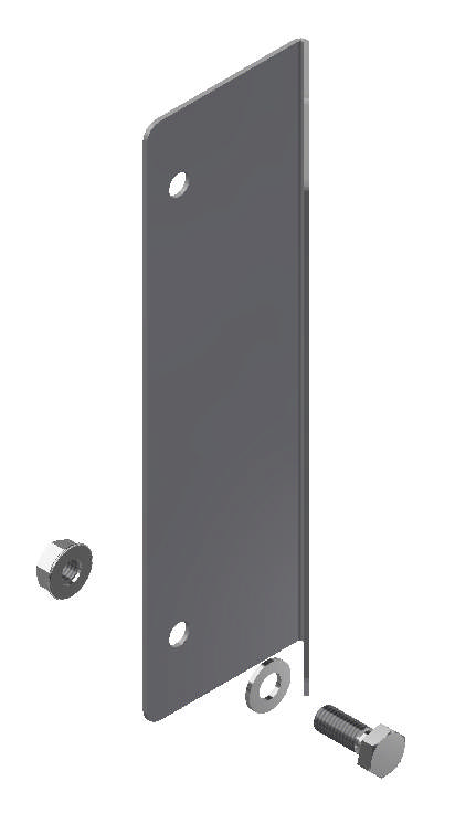 BESLAG FOR SPÆRREPLADE KLIMAHULE MOD PLADE