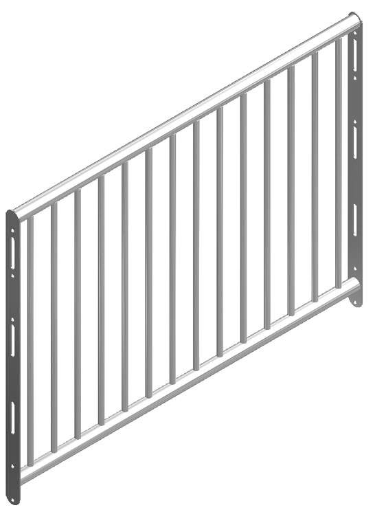 RUSTFRI KONTAKTGITTER H750 L1000