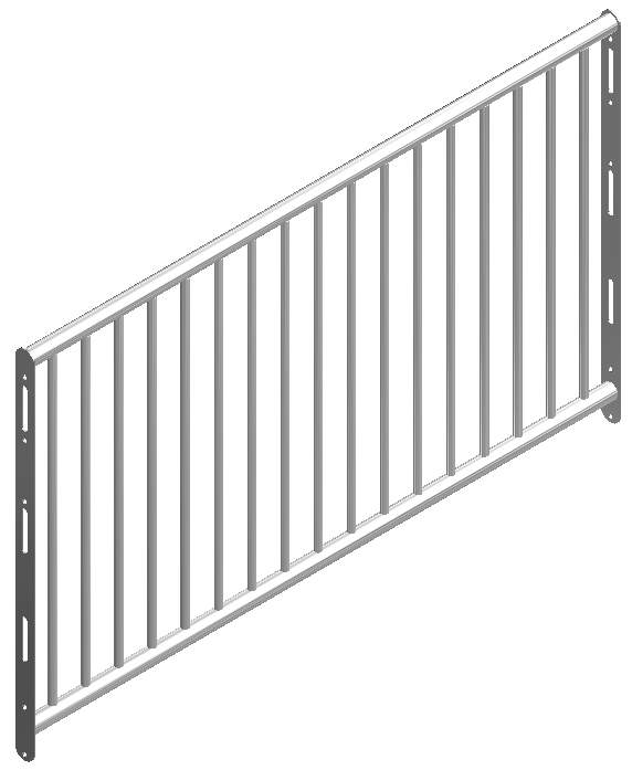 RUSTFRI KONTAKTGITTER H750 L1220