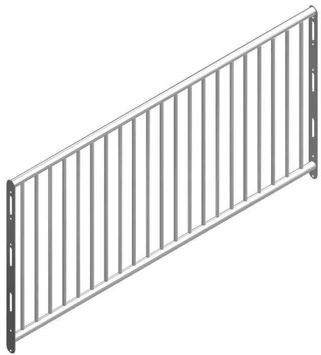 RUSTFRI KONTAKTGITTER H750 L1500