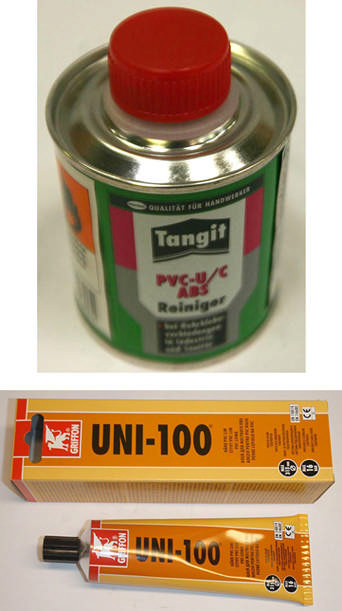 LIM PVC 150 G TUBE + RENSEVÆSKE