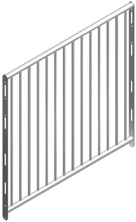 RUSTFRI KONTAKTGITTER H1000 L1000