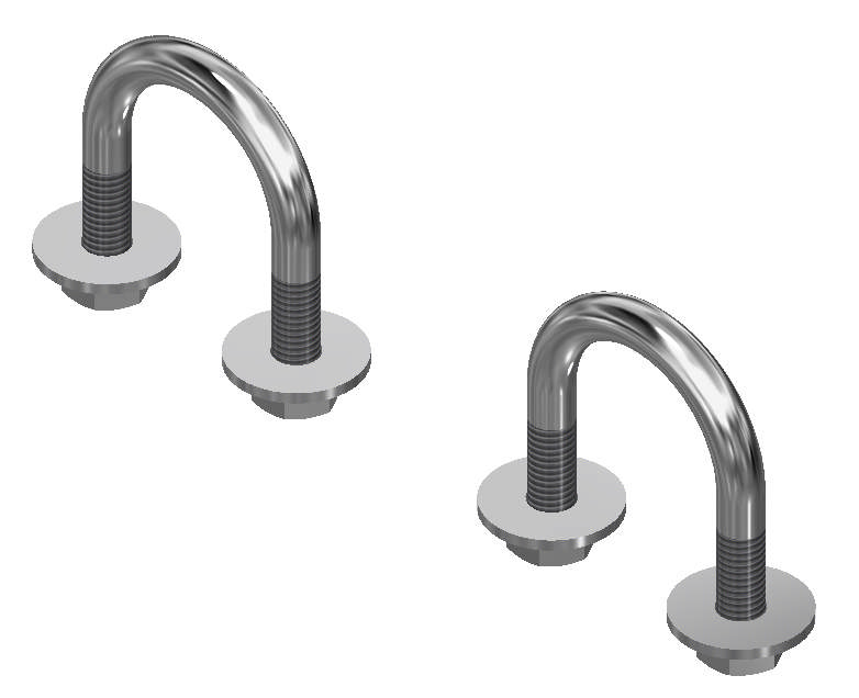 MOUNTING KIT MANIPULATION MATERIALS Ø125 PVC ON FARROWING PARTITION