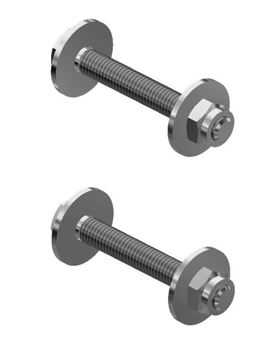 MOUNTING KIT MANIPULATION MATERIALS Ø 25 PVC ON PLATE/BOARD PROFILE