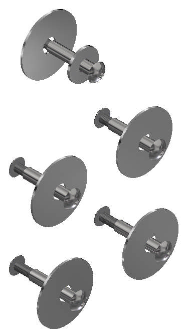 MONTAGE SÆT TIL VIPPETRUG PÅ PLANKE