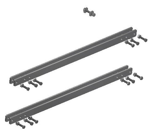 MONTAGE SÆT TIL VIPPETRUG PÅ GITTER