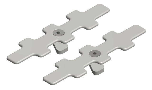 AFDÆKNINGSRIBBE TIL ÉN STØBEJERNSRIST TIL 56xxxx