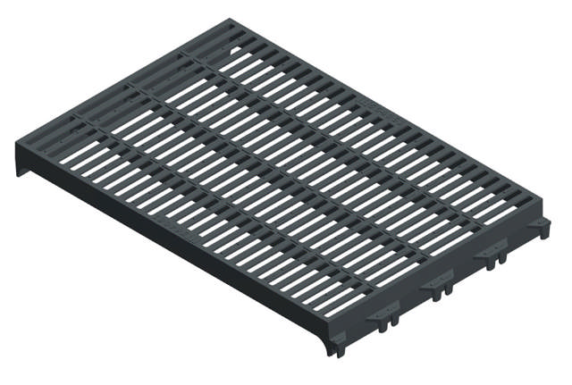 STEP - STØBEJERNSRIST 40X60 CMTIL SØER