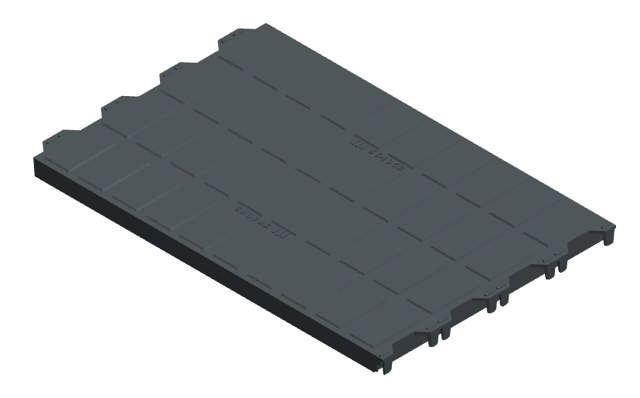 STØBEJERNSRIST 40X60 CM TIL SØER, LUKKET