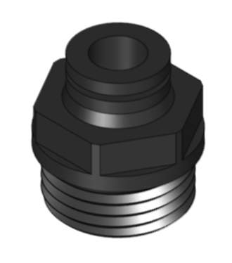 AQUASPEED TRANSITION/EXTERNAL THREAD 8 MM X 1/2