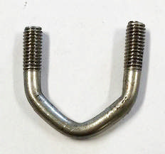 U-CLAMP 3/8 M6XH27 MM STAINLESS STEEL