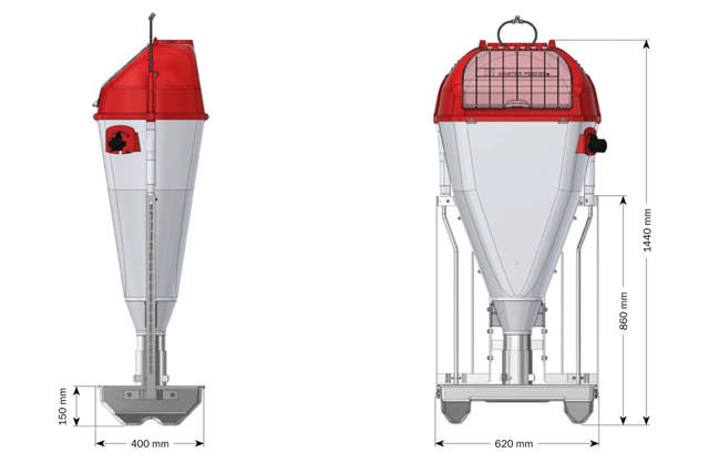 TUBE-O-MAT® CLASSIC SLAGTEGRISE