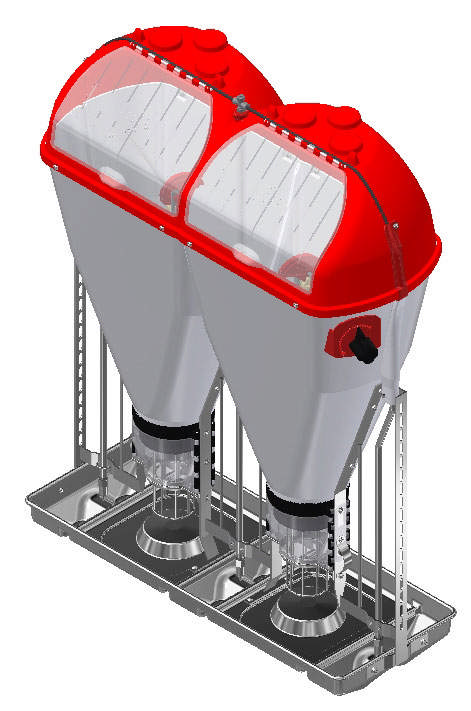 TUBE-O-MAT® VI+ JUMBO MASTSCHWEINE