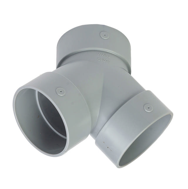 Y-FORGRENING ABS 75 MM 90°