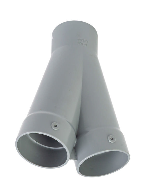 Y-FORGRENING  ABS 63 MM 30°