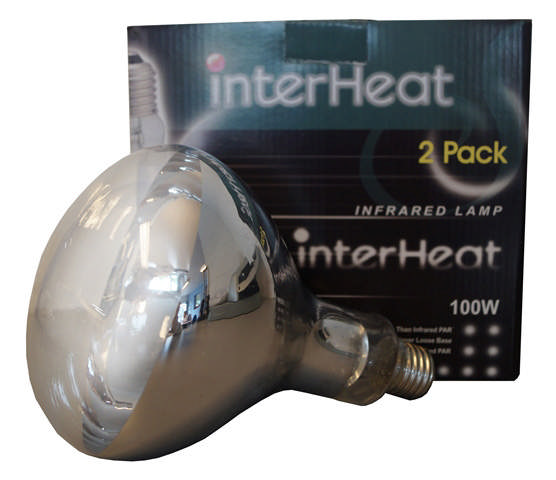 VARMEPÆRER INTERHEAT 100W KLAR KASSE A 2 STK