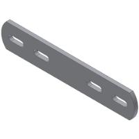 CLAMP PLATE FOR GATE STOP, GALVANIZED