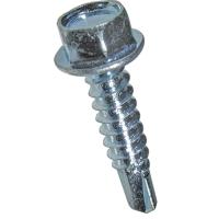 SELF-DRILLING SCREW WITH COLLAR ST 6.3X19 BZP DIN 7504K