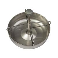 BOWL Ø24 STAINLESS STEEL WITH FIXING HOOK, 2,5 LITER